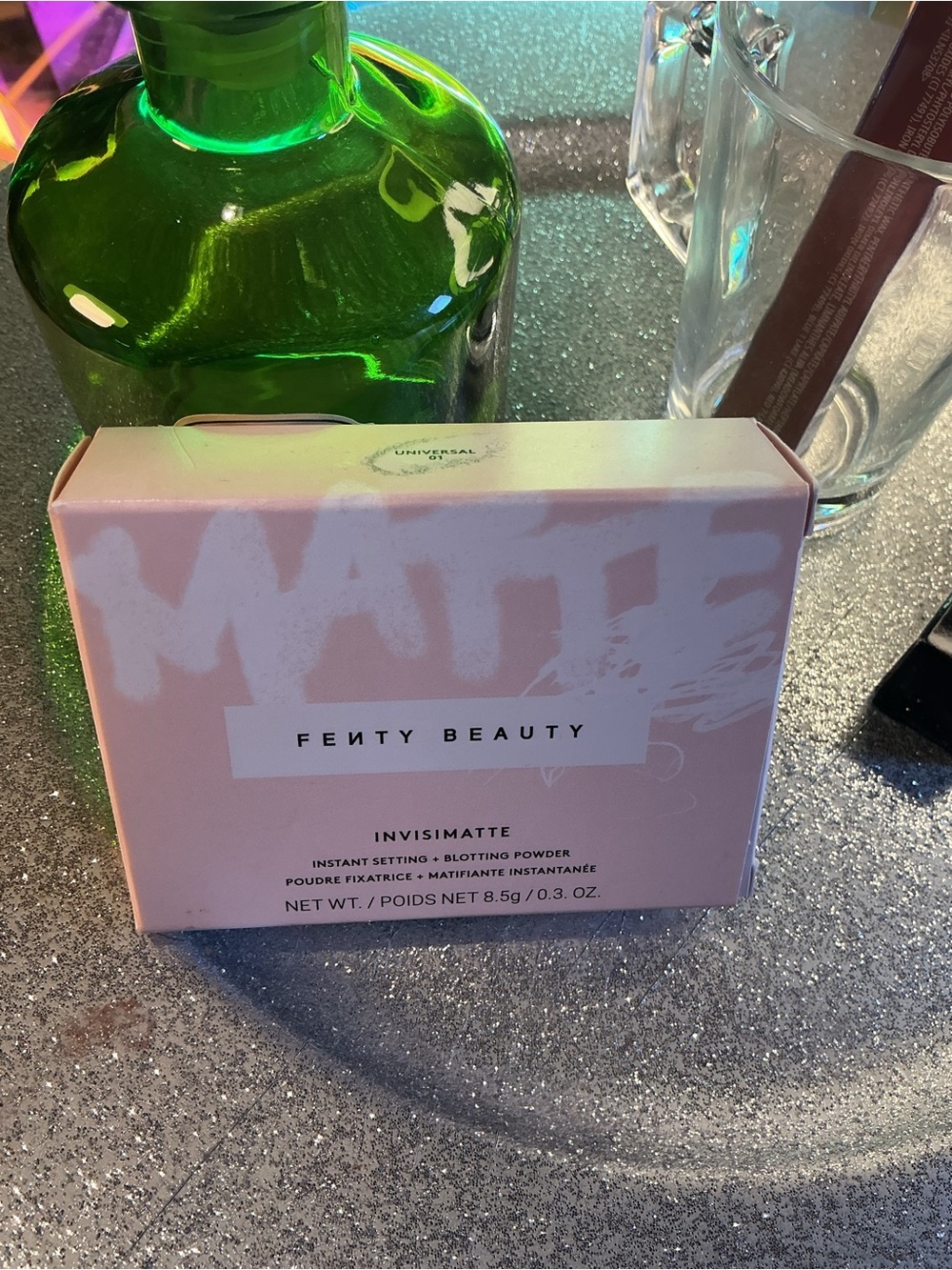 Fenty Beauty Invisimatte Instant Setting Powder - Soft Pink Compact